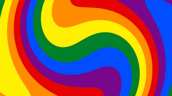 Fondo Animado Rayas Bandera Color Lgbt Lgbtq Orgullo Orgullo Abstracto — Foto de Stock