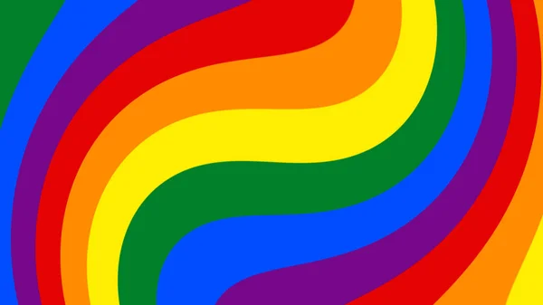 LGBT or LGBTQ pride color flag stripes animated background. Abstract pride flag background animation.