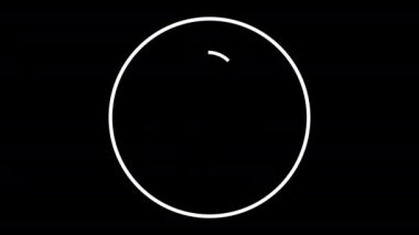 Dijital teknoloji geçmişi. İnsan profili, resim veya profil animasyonu 4K 60fps yüksek çözünürlükte. Moda teknolojisi arka planı.