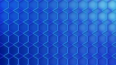 Lüks soyut geometrik fütüristik altıgen arka plan döngüsü. Siber uzay, film, ekran koruyucu, duvar kağıdı için modaya uygun neon renkli bg. Kusursuz temiz ve parlak teknoloji bg.;