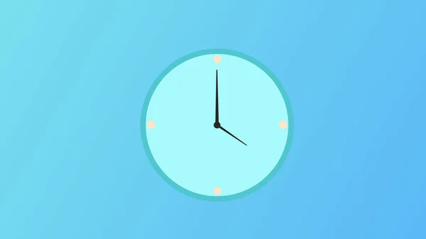 Abstrakte Einfache Uhr Animation Uhr Symbol Bewegt Sich Schnell Konzept — Stockfoto