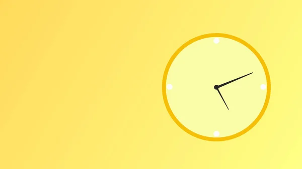 Abstracte Eenvoudige Klok Animatie Horloge Pictogram Verplaatsen Snel Concept Van — Stockfoto