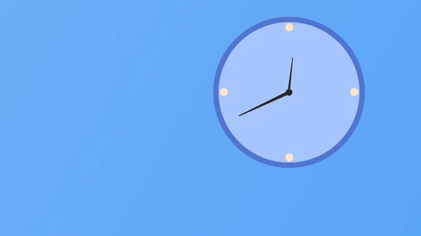 Abstrait Simple Horloge Animation Montre Icône Mouvement Concept Rapide Voyage — Photo