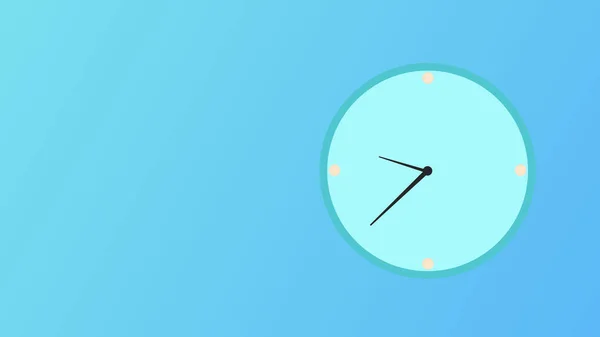 Abstracto Reloj Animación Simple Icono Reloj Movimiento Concepto Rápido Viaje — Foto de Stock