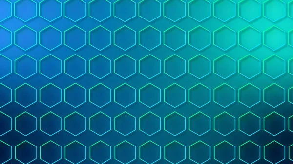 Lüks soyut geometrik fütüristik altıgen arka plan döngüsü. Siber uzay, film, ekran koruyucu, duvar kağıdı için modaya uygun neon renkli bg. Kusursuz temiz ve parlak teknoloji bg.;
