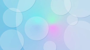 Dairesel kurumsal bg 'yi ultra HD ile hareket ettirmek kolay. Sunum, etkinlik ve doğum günü partisi için 4K soyut iş animasyonu. 3840x2160 'da sonsuz saf geçiş.