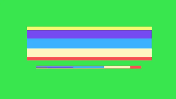 Colorful Simple Minimalistic Lower Third Animation Empty Lower Third Custom — Stock Photo, Image