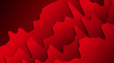 4K dalgalı kıvrımlar deniz dalgaları animasyonunu canlandırır. Şirket sunumu için dalgalı çizgiler gradyan plan, VJ, duvar kağıdı, televizyon yayını. Lüks teknoloji bg. Yaratıcı yumuşak bg bayram mevsimi. Eğri köşeli çizgiler.