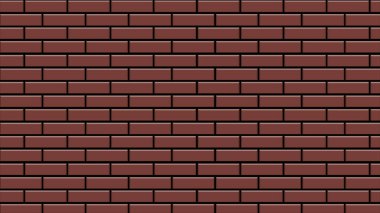 Soyut tuğla duvar arka planı. Aydınlatılmış tuğla duvar.