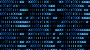 3D LOOP 0 ve 1 SİZLİK BİLİM, BİLİM VE DATA STÜKTÜRLERİ İÇİN GİRİLMESİ. Yaratıcı MATRIX Stili BINARY COD BG Ağ 3 boyutlu Kodlama Program BG, RANDOM BINARY KODASI NETwork