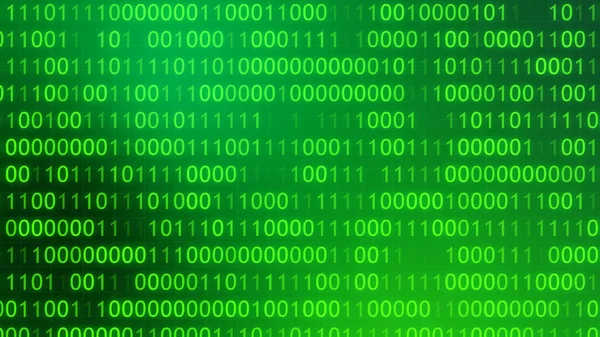 Binary Moving Horizontal Codingareming Hacker Scifi Movie Данія Нітеворк Matrix — стокове фото