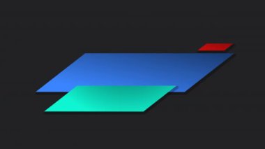 Renkli trend minimalist 4K 60fps 'de üçüncü sırada. Canlandırılmış 4K alt üçüncü şeffaf, kullanımı kolay.