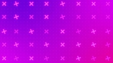 FUTURISTIC TECH FLOW: PLUS NETWORK WAVE - ELECTRONIC STREAM OF COLOURS. GENERIC POSITIVE BLUR OF INFORMATION. TRENDY MOVING STOCK VIDEO IN 4K. PLUS CROSS ADDITION ICON VIDEO IN UHD. COLORFUL GRADIENT.