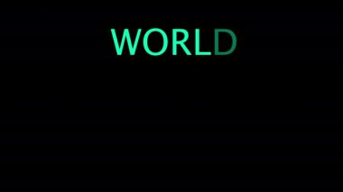 WORLD WIDE WEB DAY: GLOBAL CONNECTIVITY - ONLINE FORUM AND ESTORE. CELEBRATING INTERNET TECHNOLOGY! MODERN ABSTRACT GRAPHICS IN STOCK VIDEO ILLUSTRATION. WWW DAY TEXT ANIMATION BG IN 4K. WEB DAY BG.