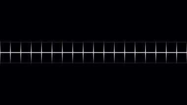 Kusursuz Hareket: Siyah ve Beyaz Dikdörtgen Tessellasyonlu Soyut Izgara Canlandırması. Pürüzsüz Geçişler, Döngü Şablonu, VJ geçmişi için mükemmel. Yüksek çözünürlüklü 4K geçiş görüntüleri. RGBA.