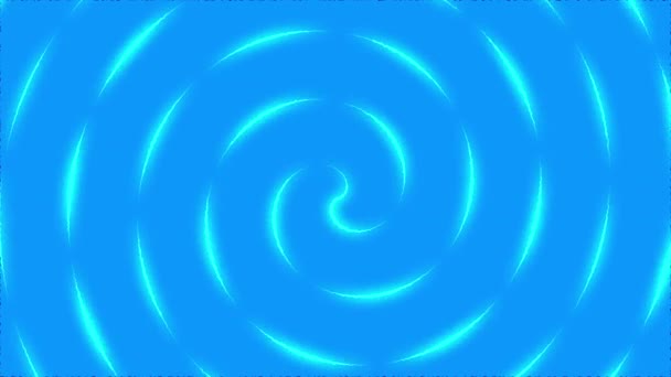 Twirl Animato Sfondo Spirale Rotante Overthinking Mente Contorce Ansia Ocd — Video Stock