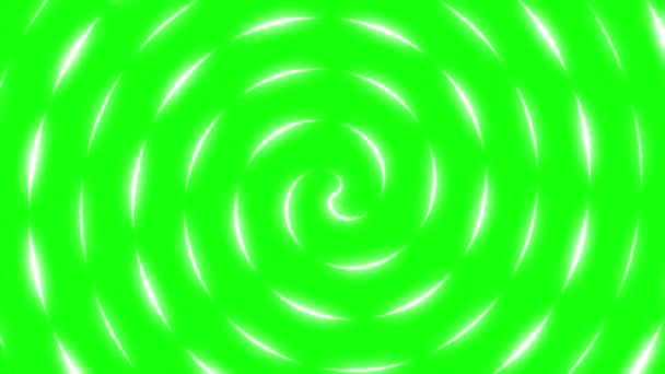 Twirl Анимированный Вращающийся Спиральный Фон Чрезмерное Мышление Выкручивает Тревогу Заднем — стоковое видео