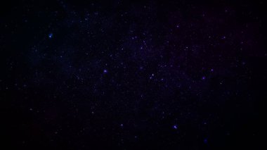 Gerçekçi görünümlü uzay yıldızları hareket halindeki uzay sıçrayışında hareket eden galaksi evrenine dalıyorlar. Kusursuz döngü uzay yıldızı parıldayan animasyon. Sonsuz uzay arkaplan klibi.