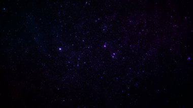 Gerçekçi görünümlü uzay yıldızları hareket halindeki uzay sıçrayışında hareket eden galaksi evrenine dalıyorlar. Kusursuz döngü uzay yıldızı parıldayan animasyon. Sonsuz uzay arkaplan klibi.