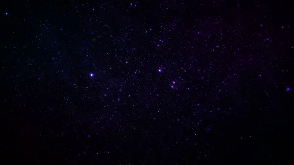リアルでクールな宇宙探査星が宇宙を動かして宇宙を飛び回る シームレスなループスペーススターツインリングアニメーション 無限スペースの背景クリップ — ストック写真