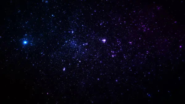 Realista Legal Olhando Estrelas Espaciais Movendo Fundo Galáxia Universo Mergulho — Fotografia de Stock