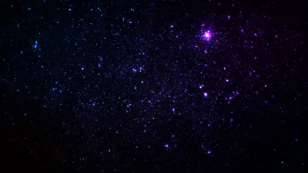 Realistisch Kühl Aussehende Raumsterne Die Sich Hintergrund Des Galaxienuniversums Bewegen — Stockfoto