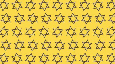 Modern basit, dönen yıldız şekli arkaplanı. Buluşmalar, sunumlar, talk şovlar ve podcastlar için rastgele yıldız arkaplan hareketleri grafikleri. Hareket eden yıldız klipsi.