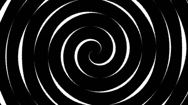 Rotazione Animato Sfondo Spirale Rotante Overthinking Mente Contorce Ansia Ocd — Foto Stock
