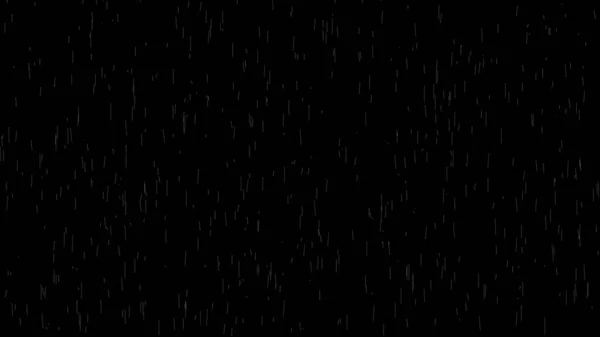 Animazione Realistica Cinematografica Delle Precipitazioni Sovrapposte Alpha Luma Matte Forte — Foto Stock