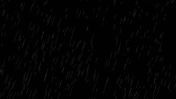 Animação Chuva Realista Cinematográfica Sobrepor Fundo Alfa Luma Matte Tempestade — Fotografia de Stock