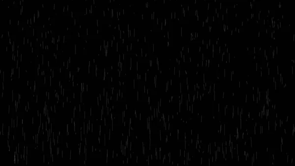 Animazione Realistica Cinematografica Delle Precipitazioni Sovrapposte Alpha Luma Matte Forte — Foto Stock