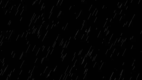 Cinematic Realistic Rainfall Animation Overlay Background Alpha Luma Matte Una —  Fotos de Stock