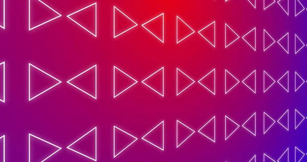 Циклічна Винахідлива Творча Низькошвидкісна Анімація Трикутника Фону Геометрична Форма Багатокутника — стокове фото
