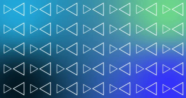 Циклічна Винахідлива Творча Низькошвидкісна Анімація Трикутника Фону Геометрична Форма Багатокутника — стокове фото