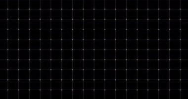 4K dijital teknoloji Şebeke Arkaplanını canlandırdı. Dijital küçük kare ve noktalar veri teknolojisini gösteriyor ai siber güvenlik şifreleme teknolojisi stok görüntüleri. Bilimsel bilgisayar bilimi hareketi grafiği.