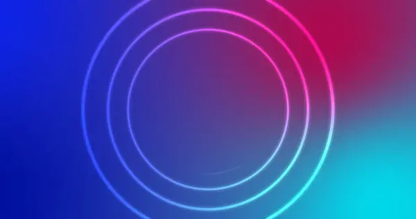 Infinite Circle Loop Background Animation Creative Unique Abstract Presentation Background — Stock Photo, Image