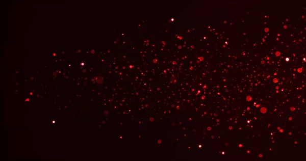 Fundal Mișcare Particulelor Sclipici Scurgeri Lumină Colorate Particule Animație Grafică — Fotografie, imagine de stoc