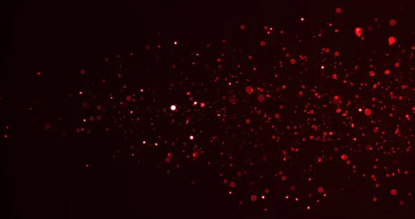 Bewegende Fase Glitter Deeltjes Beweging Achtergrond Met Kleurrijke Licht Lekken — Stockfoto