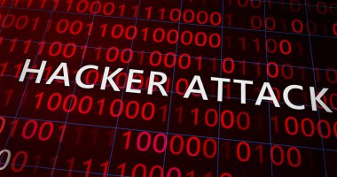 Hacker saldırı sistemi bilgisayar arızası virüsleri sisteme sızma konseptini hackledi. Siber güvenlik veri ihlali kötü amaçlı yazılım sistemi çökme hatası Mesaj arkaplanı oluşturur.