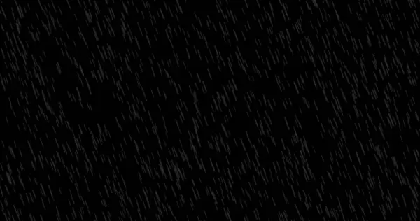 Cinematic Realistic rainfall animation overlay background. Heavy rain storm seamless loop animation. Surreal raindrops falling thunderstorm overlay. Raindrops on black bg.