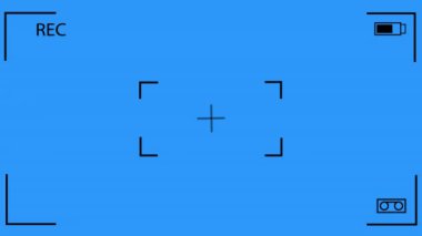 Kamera mobil kayıt ekranı kroma tuşuyla animasyonu örtüyor. DSLR cep telefonu görüntüleme animasyonu. 4K kameranın ekran arayüzünü kaydediyor. Kamera ekran kaydetme canlandırması yeşil ekranda