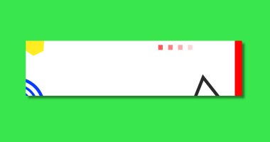 Alfa kanalı şeffaf arkaplanda basit bir alt üçüncü animasyon. Giren ve çıkan başlık işaretleri başlığı, modaya uygun dinamik sunum video giriş bilgisi.