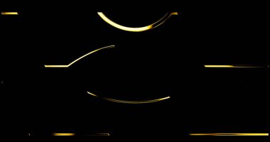 Altın lüks lüks, şaşaalı bir arka plan. Kraliyet lüks çizgili ışıltılı metalik stil süsleme tasarım arkaplanı. Kurumsal zarif sunum ödül töreni, video bg.