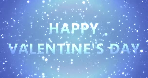 Sevgililer Günü Nüz Kutlu Olsun Harika Tutkulu Bir Özgeçmişiniz Var — Stok video