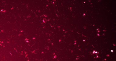 Kor parçacıkları siyah arka planda yanan ateş tozu. Cehennem arkaplanı parıldayan kozmik toz hareketi alevler alev alev yanan odanmış kor kıvılcımlar gökyüzünde parlıyor. Kozmik patlama.