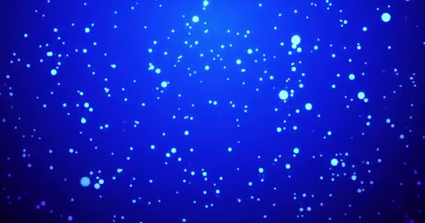 Magisk Yttre Himmelska Rymden Universum Bakgrund Med Massor Stjärnor Som — Stockvideo