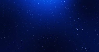 Parçacıkların dağılışı küçük parlak tozların animasyondan düşüşü. Yıldızlar soyut uzay hareketi arka planında Noel ve yeni yıl şenlik sezonu için ışıldıyor. 2025,2026,2027.