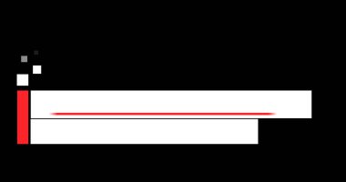 Haber kanalı başlığı başlığı giriş düşük üçüncü bilgi canlandırmalı varlık. Bloglar, videolar, sunumlar, belgelendirme sosyal medyası, görüntüler için boş minimal çekici göz alıcı başlık afişi.