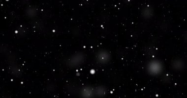 4K Ultra gerçekçi gerçeküstü kar yağışı kusursuz döngü örtüsü etkisi. 2025,2026 Noel 'i için kar yağışı hareketi bg. Geniş açılı kar tanesi parçacıkları ve Bokeh bulanıklığı. Yoğun kar fırtınası tipi.