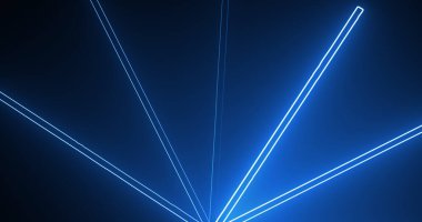 Müzik konseri ödül töreni. Gökyüzünde ışıltılı gece lambaları. Neon bg animasyonu. Elektronik DJ, gece hayatı parlayan spot ışıklarının siyah ışık kaynağını gölgede bırakıyor. Sihirli bg